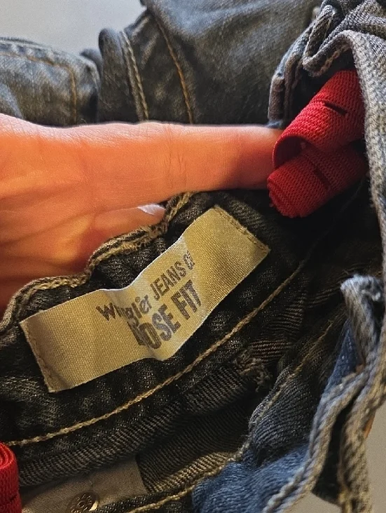 Wrangler Kids Dark Blue Denim Jeans - Picture 2 of 4